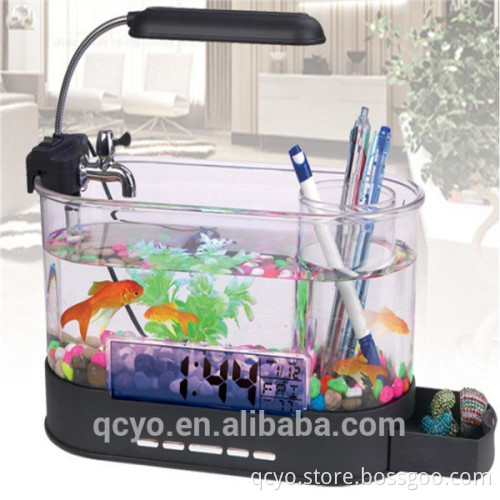 2013 new design aquarium clear Acrylic Fish Tank of mini size